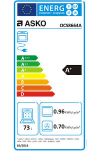 Four chaleur tournante ASKO OCS8464A