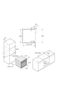 Four Chaleur Tournante 50 L Reconditionné ASKO OCS8464S