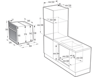 Four chaleur tournante HISENSE BAS614P8B