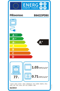 Four chaleur tournante HISENSE BI64223PDBG