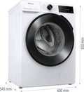 Lave-linge hublot HISENSE WF3V943BW3FR