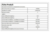 Four chaleur tournante HISENSE OP64211EX