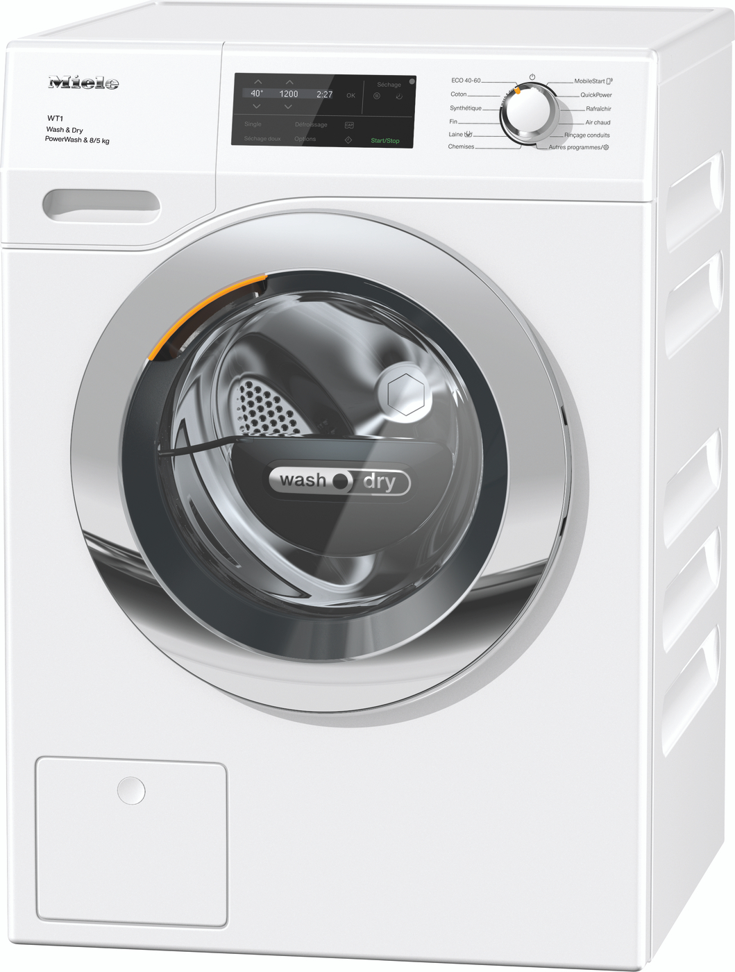 Lave-linge Sechant 8 kg Reconditionné MIELE WTI 370 WPM
