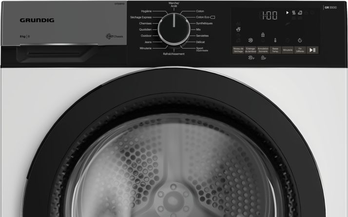 Seche-linge à condensation GRUNDIG GT55811D