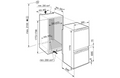 Réfrigérateur Encastrable 244 Litres Reconditionné LIEBHERR ICBNe5123-20