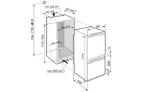 Réfrigérateur Encastrable 244 Litres Reconditionné LIEBHERR ICBNe5123-20