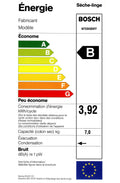 Seche-linge à condensation BOSCH WTE84304FF