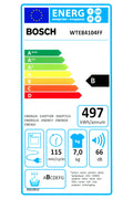 Seche-linge à condensation BOSCH WTE84104FF