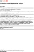 Lave-vaisselle pose libre BOSCH SMS69P22EU