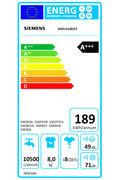 Lave-linge hublot SIEMENS WM14S382FF