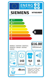 Seche-linge à condensation SIEMENS WT46G400FF