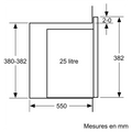 Four Micro-ondes 25 L Reconditionné SIEMENS BF550LMR0