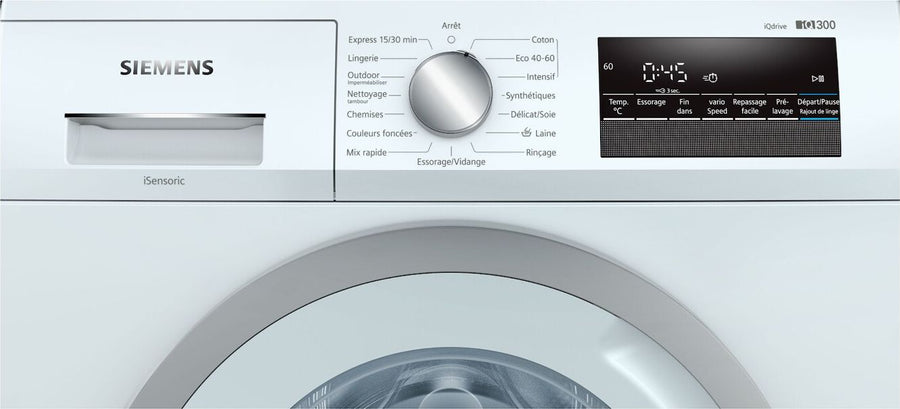 Lave-linge hublot SIEMENS WM14N207FF