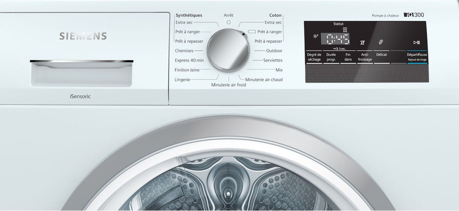 Seche-linge pompe à chaleur SIEMENS WT45HV02FF