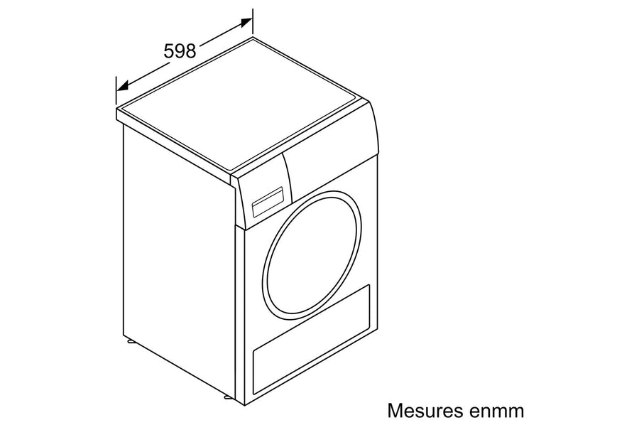 Seche-linge pompe à chaleur SIEMENS WT45HV15FR