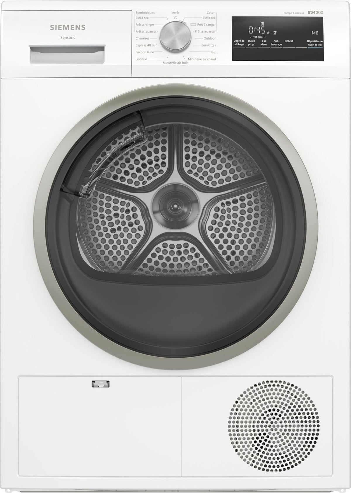 Seche-linge pompe à chaleur SIEMENS WT45HV15FR