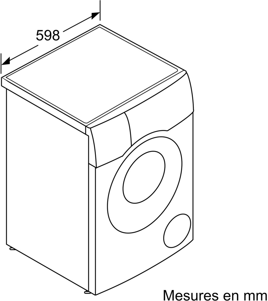 Lave-linge Sechant 10.5 kg Neuf SIEMENS WN54C2A0FR
