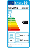 Four Chaleur Tournante 71 L Reconditionné SIEMENS HB578HBS7