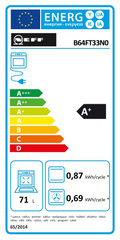 Four Chaleur Tournante 71 L Reconditionné NEFF B64FT33N0