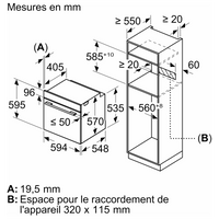 Four Chaleur Tournante 71 L Reconditionné NEFF B64FT33N0