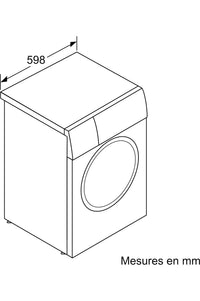 Lave-linge hublot BOSCH WAJ28057FF