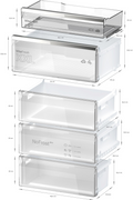 Réfrigérateur Avec Congélateur 440 Litres Reconditionné BOSCH KGN49AIBT