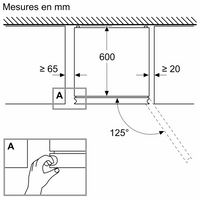 Réfrigérateur Avec Congélateur 363 Litres Reconditionné BOSCH KGN392WCF