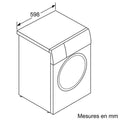 Lave-linge hublot BOSCH WAJ24078FR