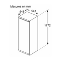 Réfrigérateur Encastrable 310 Litres Reconditionné BOSCH KIR81NSE0