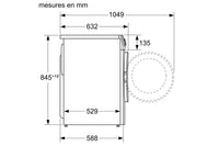 Lave-linge hublot BOSCH WGG04419FR