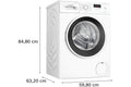 Lave-linge Hublot 7 kg Neuf BOSCH WGE02409FR