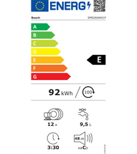 Lave-vaisselle pose libre BOSCH SMS26AW01F
