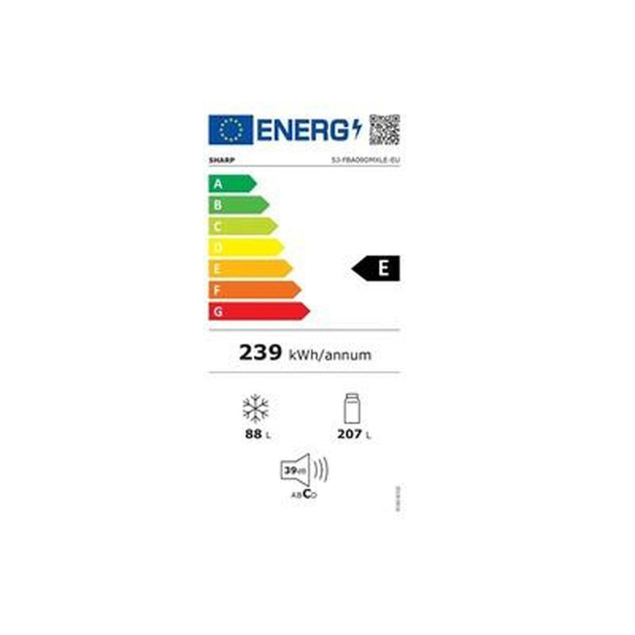Réfrigérateur avec congélateur SHARP SJ-FBA09DMXLE