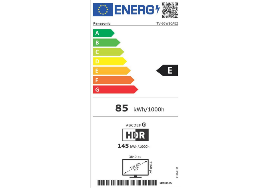 Téléviseur LED PANASONIC 65W80AEZ 164 cm (65")