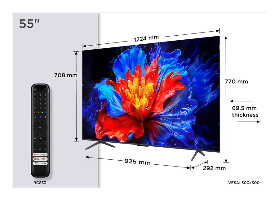 Téléviseur LED TCL 55P8K 139 cm (55")