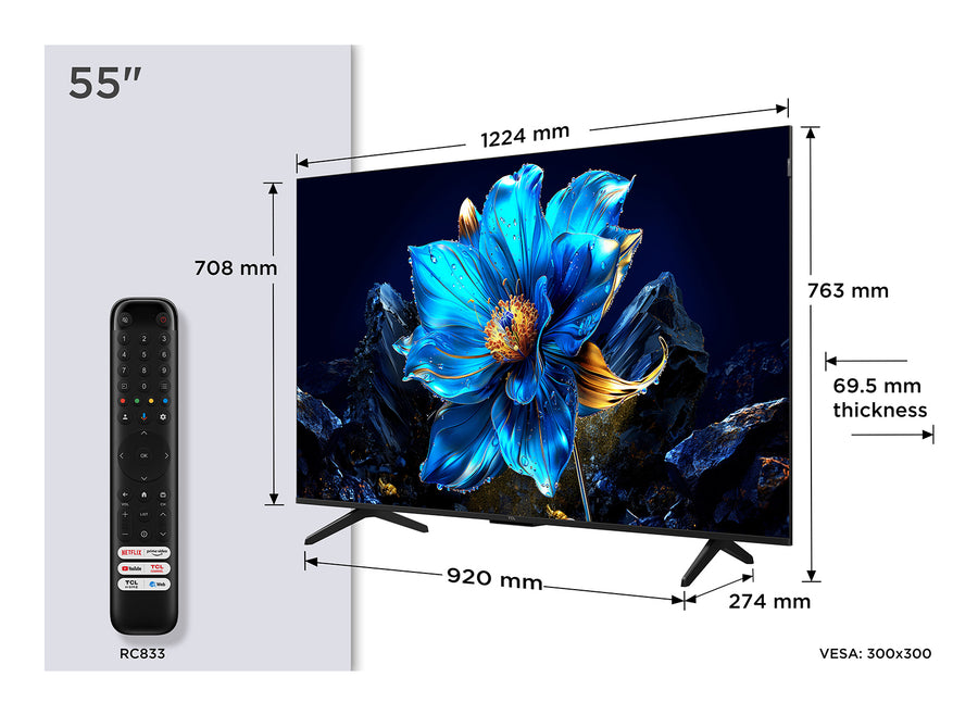 Téléviseur LED TCL 55P7K 139 cm (55")