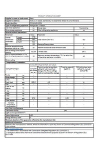 Réfrigérateur avec congélateur BEKO RCNA340K30SN