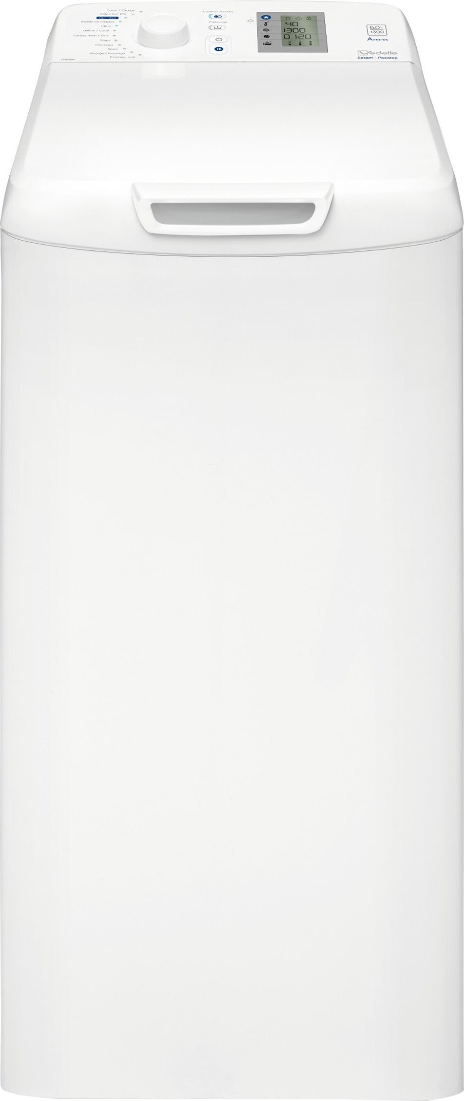Lave-linge top VEDETTE LTV63AM