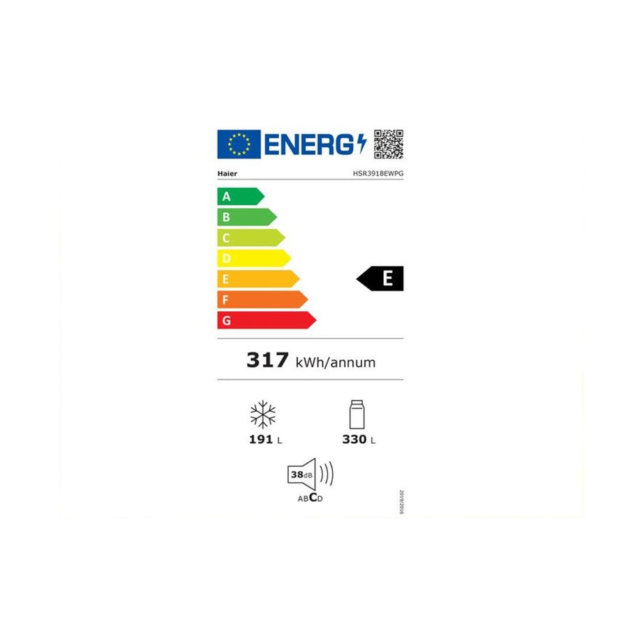 Réfrigérateur américain HAIER HSR3918EWPG