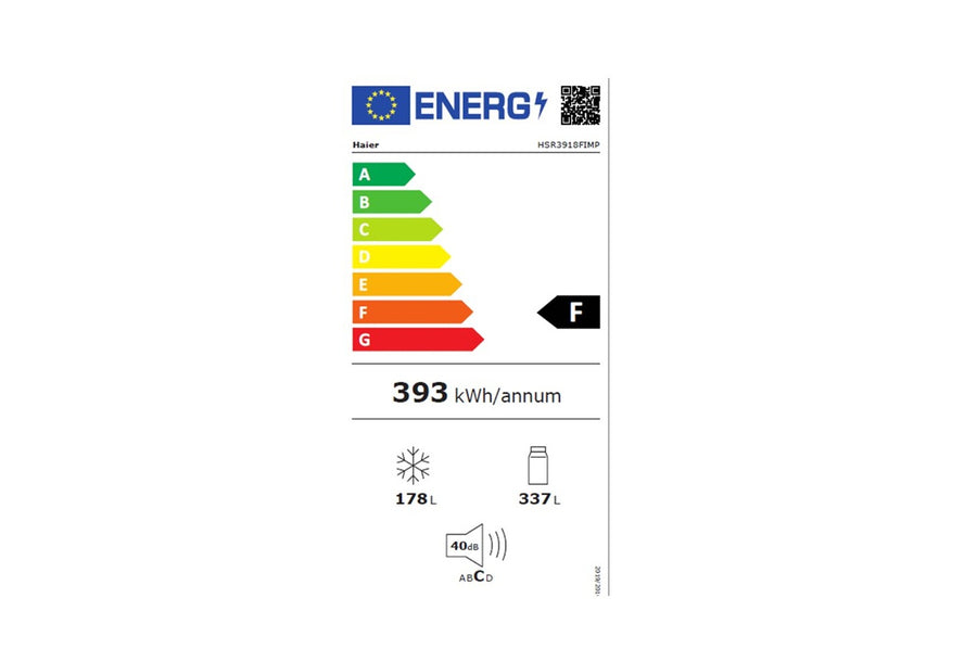 Réfrigérateur américain HAIER HSR3918FIMP