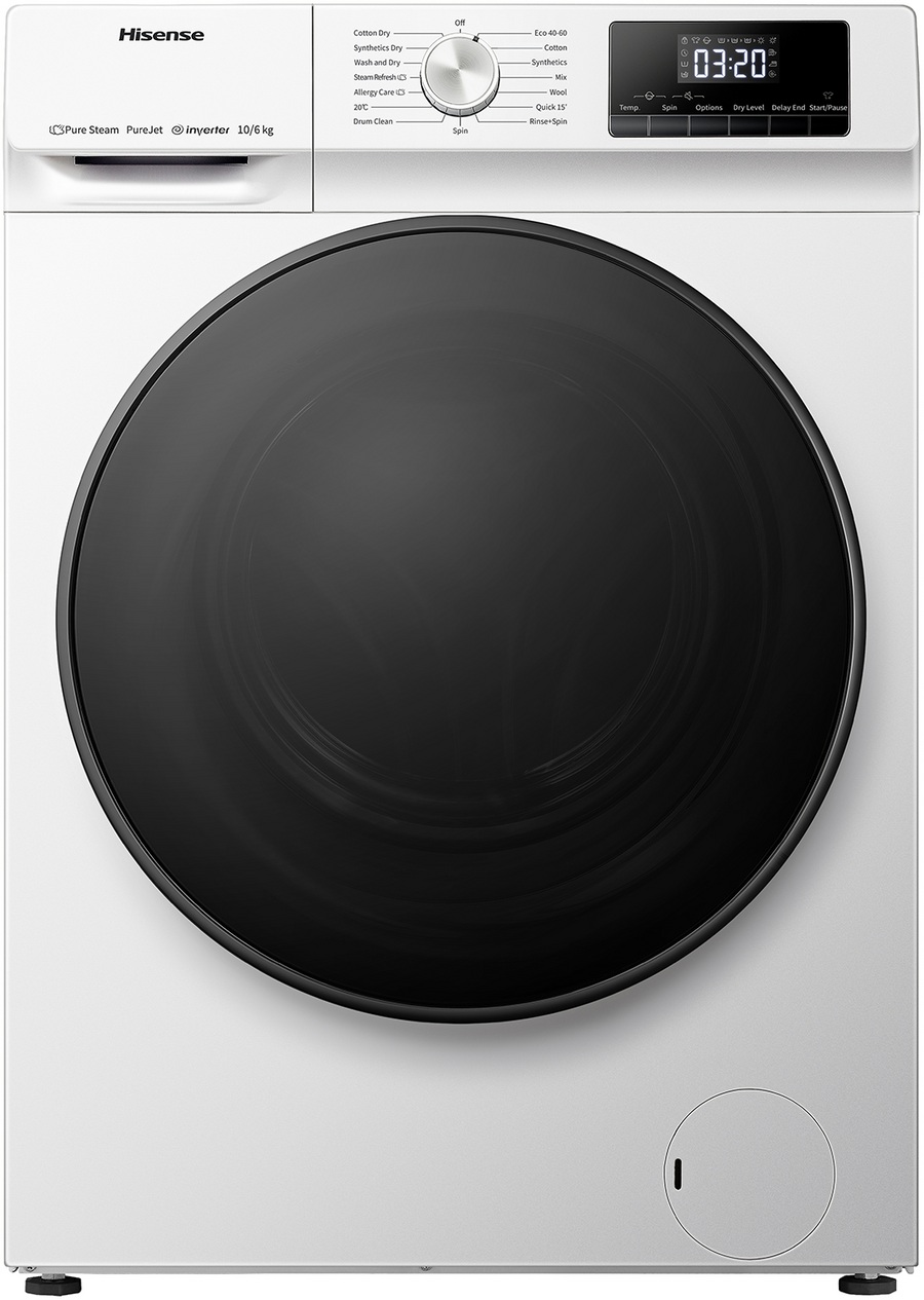 Lave-linge sechant HISENSE WDQA1014EVJM