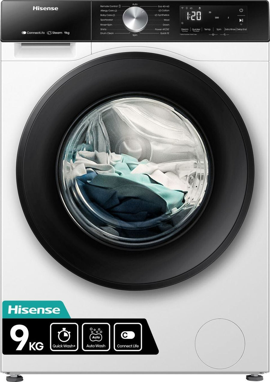 Lave-linge hublot HISENSE WD3S9043BW3