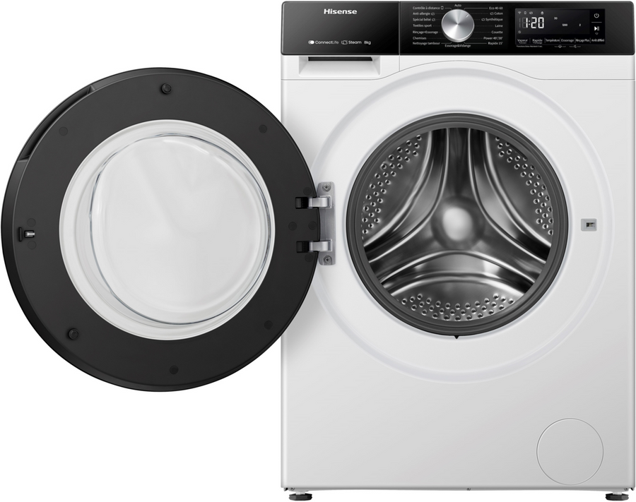 Lave-linge hublot HISENSE WF3S8043BW3