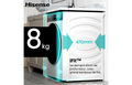 Lave-linge hublot HISENSE WF5I8043BWF