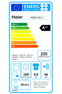 Seche-linge pompe à chaleur HAIER HD80-A82-F