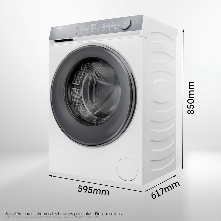 Lave-linge hublot HAIER HW100-B14367U1