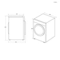 Lave-linge hublot HAIER HW90-B14959S8U1