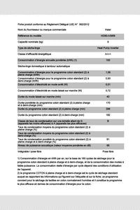 Seche-linge pompe à chaleur HAIER HD90-A3959R