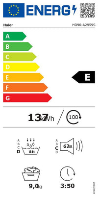 Seche-linge pompe à chaleur HAIER HD90-A2959S