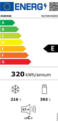 Réfrigérateur multi-portes HISENSE RQ758N4SBSE